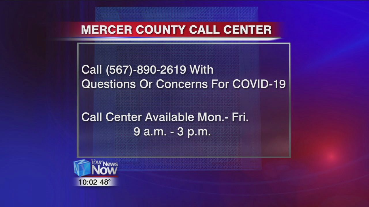 Confirmed case of COVID-19 in Mercer County